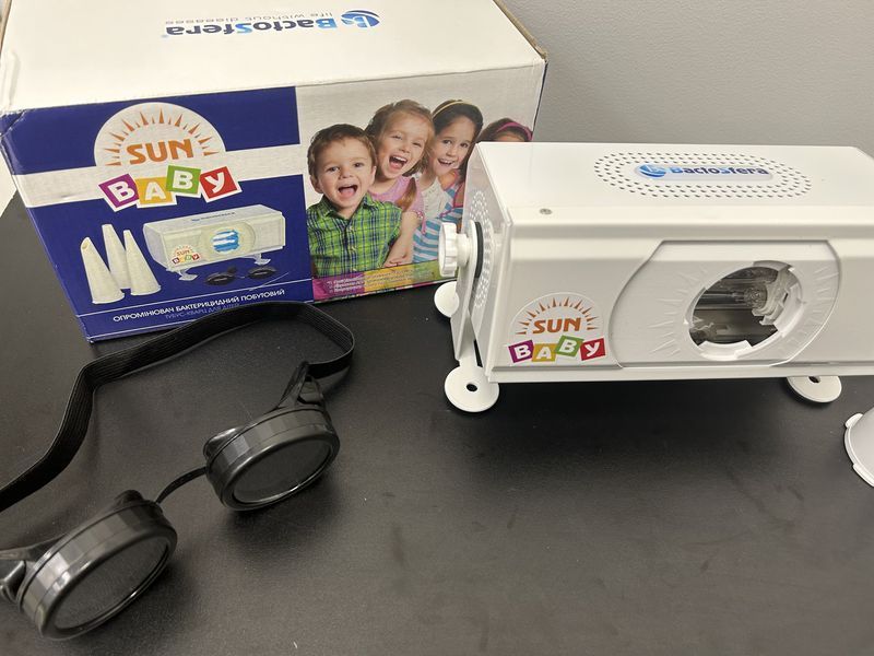 Кварцевая лампа (тубус-кварц) солнышко SUN BABY BactoSfera 555 фото