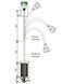 Світильник операційний пересувна KD-202B-3 KD-202B-3 фото 2
