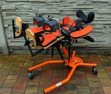 Вертикализатор для детей с ДЦП Rehatec Lasse Prone Stander Size 1 - 75-115cm (Used) Rehatec Lasse Prone Stander фото