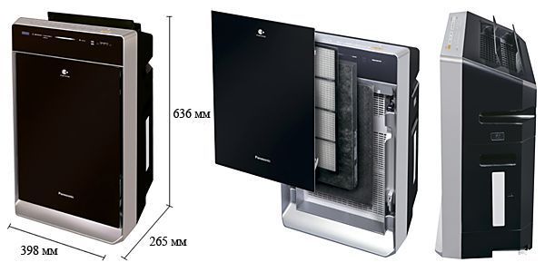 Очисник повітря зі зволоженням Panasonic F-VXK70R-T 514599179 фото