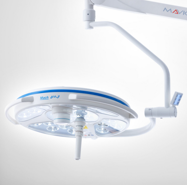 Светильник операционный Mach LED 3 MC Smart, потолочный, высота потолка (крепления) 2,9 м 3505303130 фото