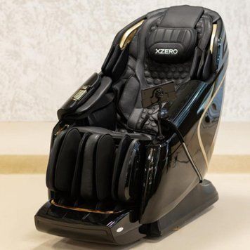 Масажне крісло XZERO LX 200 Luxury Black-2 каретки LX 200 фото