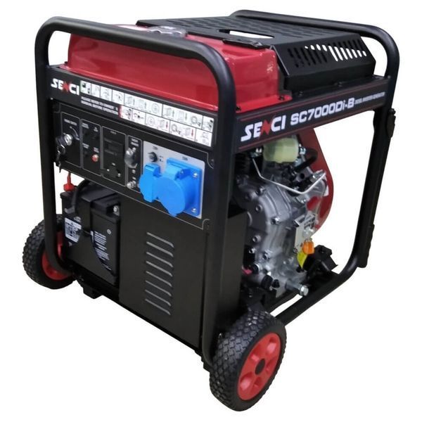 Генератор Senci SC7000Di-B дизельний інверторний SC7000Di-B фото