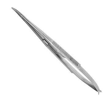 Голкотримач Castroviejo, 18 см, зігнутий, J-24-287 1000069556 фото