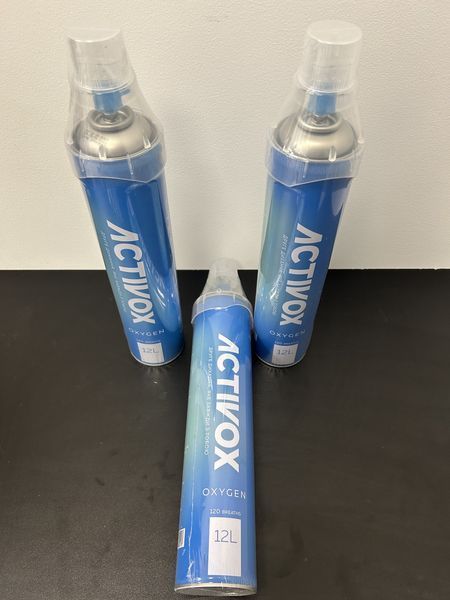 Портативний рекреаційний кисневий інгалятор Activox AR-001A 12L 1702157779 фото