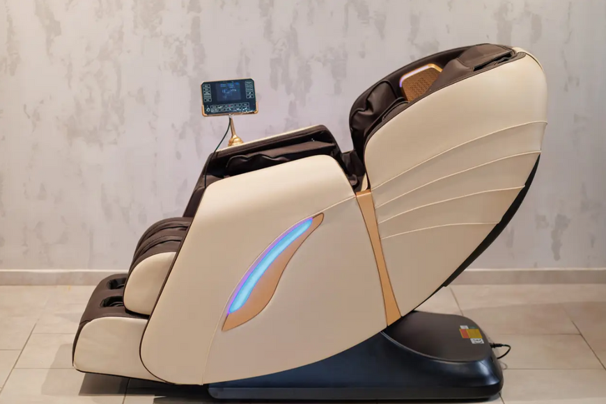 Масажне крісло XZERO X14 SL Premium Brown White  X14 SL фото