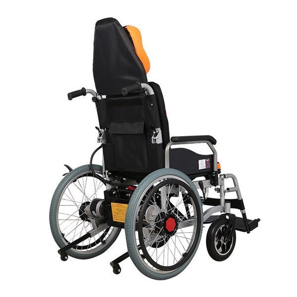 Складная инвалидная электроколяска MIRID D6035c (режимы: электро, активный) 15 фото
