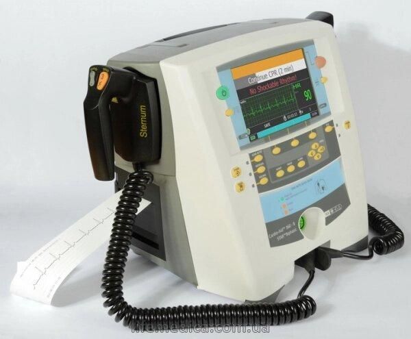 Дефибриллятор - монитор CARDIO-AID 360В с многоразовыми электродами + термопринтер CardioAid 360-B фото
