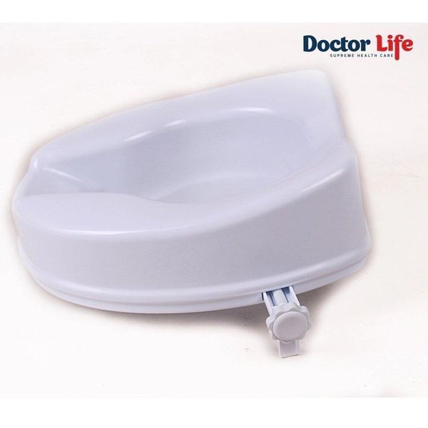 Туалете сидіння 10 см без кришки Dr. Life арт. 10764/B 10764/B фото
