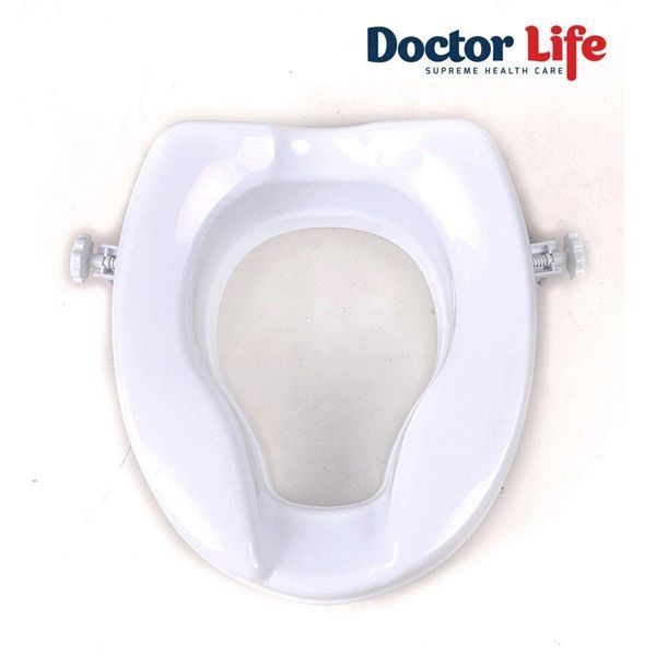 Туалете сидіння 10 см без кришки Dr. Life арт. 10764/B 10764/B фото