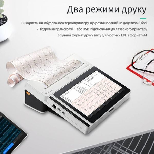 Електрокардіограф neo ecg t180 carewell 2224519195 фото