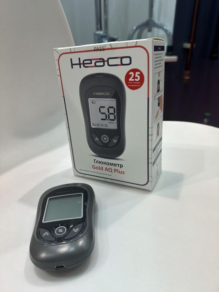 Глюкометр Heaco Gold AQ Plus 2374707777 фото