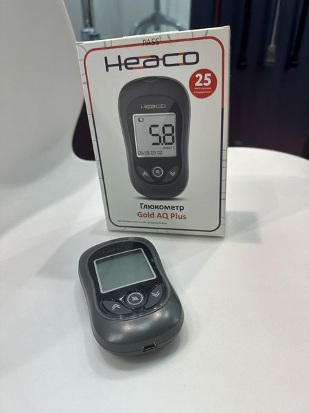 Глюкометр Heaco Gold AQ Plus 2374707777 фото