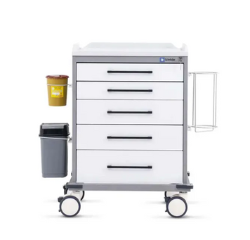 Медицинская тележка металлическая для лечебных процедур Schroder VOGN CS-TC 11053 фото