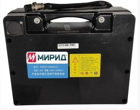 Аккумулятор литиевый для инвалидной коляски MIRID D-806 24В 806702 фото