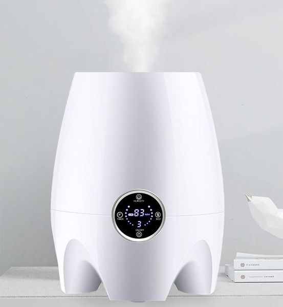 Бесшумный ультразвуковой мощный увлажнитель воздуха на 4.5 л Neptune-101 с LCD дисплеем для дома и квартиры HQ-JS450 фото