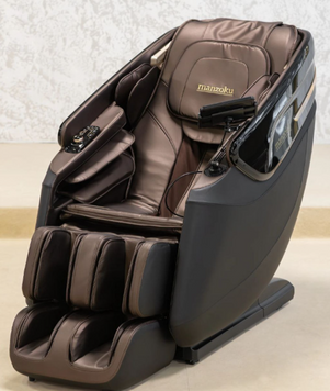 Крісло масажне Manzoku Taiko Ultrasound Black Manzoku Taiko Ultrasound Black фото