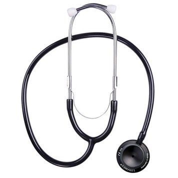 Стетоскоп двоголовий зі змінними діафрагмами, Sonus-Flex, чорний, Luxamed G1.212.114 фото